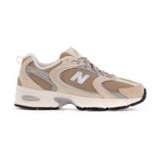 Sneakers van mesh en leer New Balance , Beige , Dames