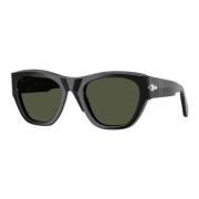 Klassieke Zwarte Zonnebril Persol , Black , Unisex