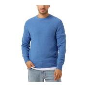 Zachte Gebreide Regular Fit Trui Scotch & Soda , Blue , Heren