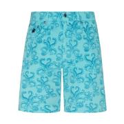 Katoenen Bermuda shorts voor heren Vilebrequin , Blue , Heren