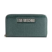 Stijlvolle Leren Tas Love Moschino , Green , Dames