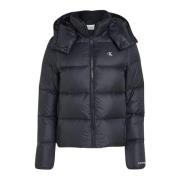 Puffer Jas Calvin Klein Jeans , Black , Dames