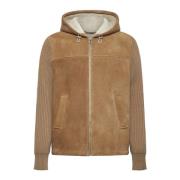 Stijlvolle Jassen voor Mannen en Vrouwen Dolce & Gabbana , Brown , Her...