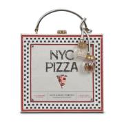 Rode Pizza Box Top Handtas Kate Spade , Red , Dames