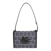 Bloemig Paisley Medium Pouch Tas Etro , Blue , Dames