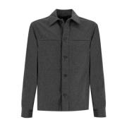 Stijlvolle Overshirt met Borstzakken Paul & Shark , Gray , Heren