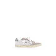 Sneakers van canvas en leer met stijl Off White , White , Heren