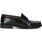 Zwarte Leren Loafers voor Dames Toral , Black , Dames