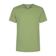 Groene Gebreide Heren T-Shirt Comme des Garçons , Green , Heren