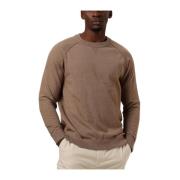 Taupe Sweater Pelle Saint Steve , Brown , Heren