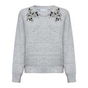 Lichtgrijze Sweaters Collectie Kaos , Gray , Dames