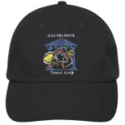 Geborduurde Tennis Club Pet Casablanca , Black , Heren