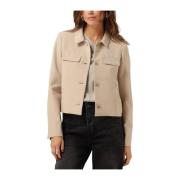 Beige Foam Jack voor Vrouwen Summum Woman , Beige , Dames