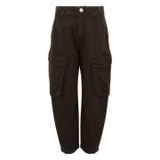 Bruine Broek Stijlvolle Casual Kleding Pinko , Brown , Dames