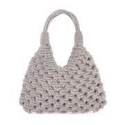 Kristal Versierde Mini Rock Tas Hibourama , Gray , Dames