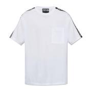 T-shirt met zak Versace Jeans Couture , White , Heren