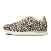 Iconische Panther Sneakers Woden , Brown , Dames