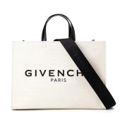 Stijlvolle Leren Tas Givenchy , Beige , Dames