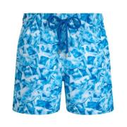 Ultralichte en opvouwbare Iced Turtles zwemshorts voor heren Vilebrequ...