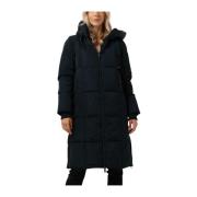 Square Down Coat in Donkerblauw MOS Mosh , Blue , Dames