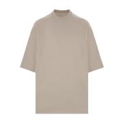 Beige Katoenen Oversize T-shirt Rick Owens , Beige , Heren