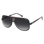 Zwart Rood/Grijs Getinte Zonnebril Carrera , Black , Heren