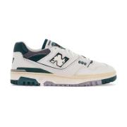 Sneakers van glad leer met contrasterende inzetstukken New Balance , W...