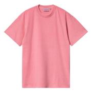 Duster Script T-Shirt Carhartt Wip , Pink , Dames