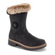 Winterlaarzen met Antistress Technologie Rieker , Black , Dames