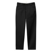 Zwarte werkbroek geïnspireerd Carhartt Wip , Black , Heren