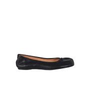 Zwarte Ballerina Flats Elegante Stijl Maison Margiela , Black , Dames