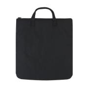 Zwarte Nylon Tote Tas met Zilveren Hardware Comme des Garçons , Black ...