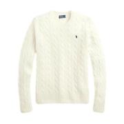 Crèmekleurige Polo Ralph Lauren Julianna Pullover Trui Polo Ralph Laur...