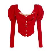 Rode Korsetvest Vivienne Westwood , Red , Dames