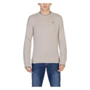 Mannen Gebreide Kleding Collectie voor Herfst/Winter Napapijri , Beige...