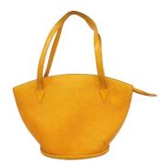 Pre-owned Leather louis-vuitton-bags Louis Vuitton Vintage , Yellow , ...