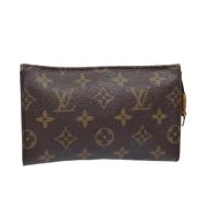 Pre-owned Canvas pouches Louis Vuitton Vintage , Brown , Dames