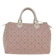 Pre-owned Canvas handbags Louis Vuitton Vintage , Pink , Dames