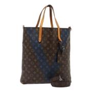 Pre-owned Canvas totes Louis Vuitton Vintage , Brown , Dames