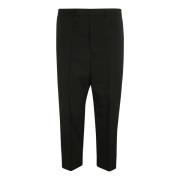 Khaki Business Suit Broek Rick Owens , Black , Heren