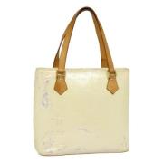 Pre-owned Leather handbags Louis Vuitton Vintage , Beige , Dames