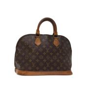 Pre-owned Canvas handbags Louis Vuitton Vintage , Brown , Dames