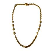 Pre-owned Metal chanel-jewelry Chanel Vintage , Yellow , Dames