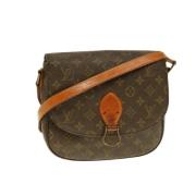 Pre-owned Canvas louis-vuitton-bags Louis Vuitton Vintage , Brown , Da...