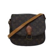 Pre-owned Canvas louis-vuitton-bags Louis Vuitton Vintage , Brown , Da...