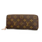 Pre-owned Canvas wallets Louis Vuitton Vintage , Brown , Dames