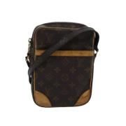 Pre-owned Canvas louis-vuitton-bags Louis Vuitton Vintage , Brown , Da...