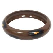 Pre-owned Fabric bracelets Hermès Vintage , Brown , Dames