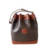 Pre-owned Leather celine-bags Celine Vintage , Brown , Dames