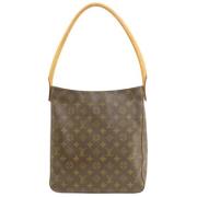 Pre-owned Canvas handbags Louis Vuitton Vintage , Brown , Dames